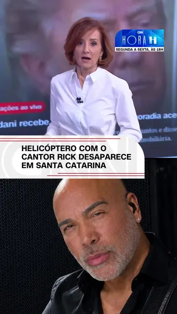 EQUIPE DO CANTOR DIZ QUE "HELICÓPTERO PERDEU COMUNICAÇÃO" Um helicóptero desapar