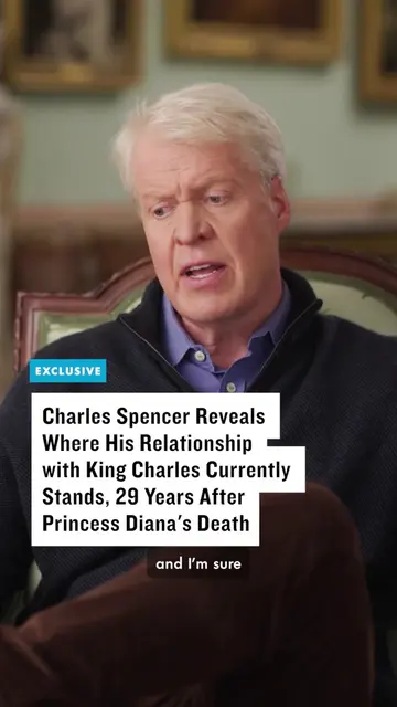 #CharlesSpencer is getting candid about where his relationship with #KingCharles