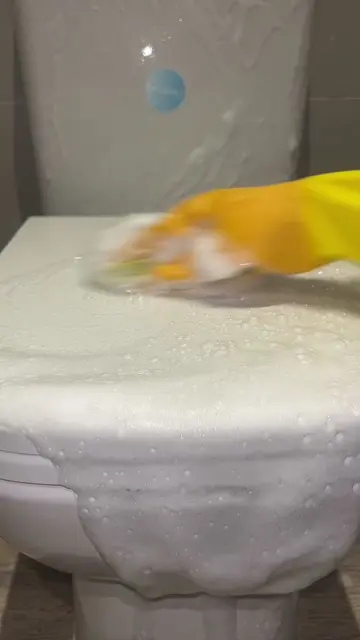 Very sudsy 🫧🧼 #fyp #CleanTok #bleach #toilet #sudsy 