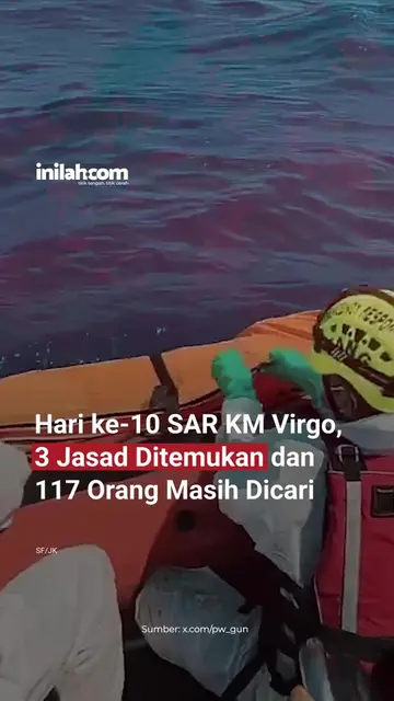 Tiga jasad kembali ditemukan tim penyelam gabungan dari Basarnas Special Group, 