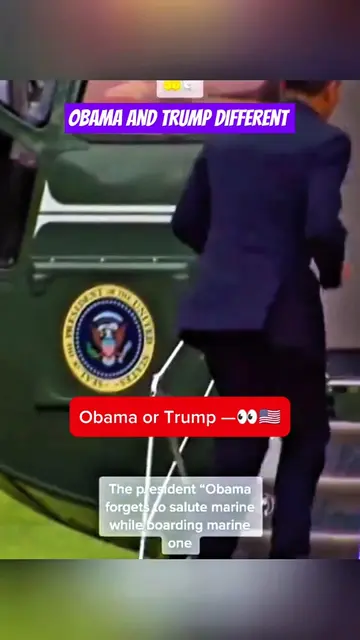 Obama vs Trump 👀🇺🇸😎 #donaldtrump #barackobama #obama 