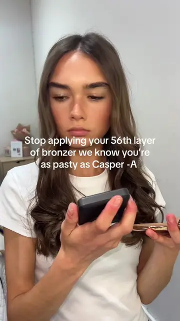 I thought this was funny #tanning #bronzer #makeup #girlythings 