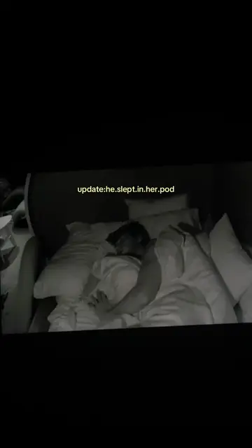 he told Dee he was going to sleep there for comfort…. #bigbrother #bb28 #live #m