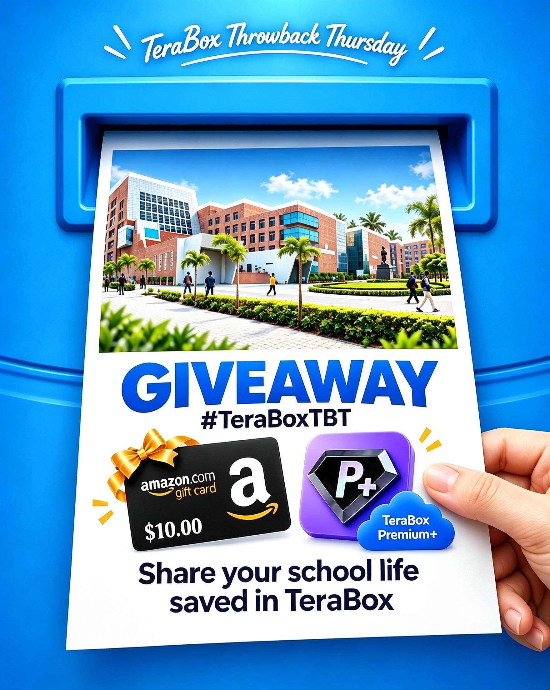 This month’s theme: Share your student life saved in TeraBox! Let’s see who our 