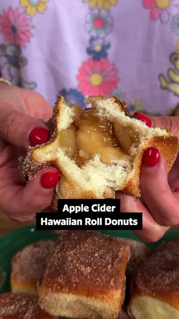 And to think it all started with a Hawaiian Roll! 🍞🍎 There’s nothing quite lik