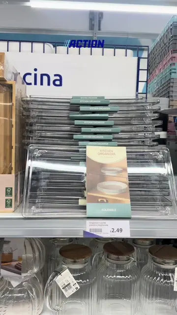Kitchen organizer @Actionitalia ✨🌸🧸 #action #organizer #asmr #kitchenorganizin