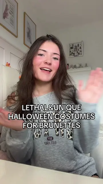 Let me know if you want a part 2! #halloweencostumes #unique #brunette #costume 