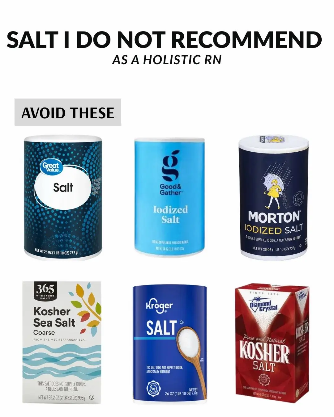 Comment SALT 🧂 for my favorite quality salt options! Salt is essential for hydr