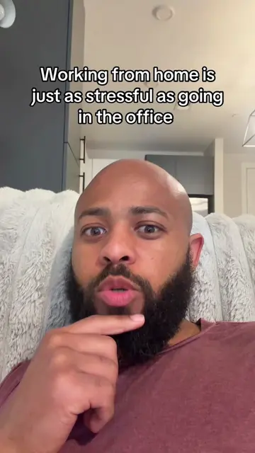 Working from home is just as stressful as going to the office. #wfh #worktok #re