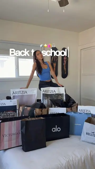 huge back to school haul!! ⭐️🛍️  #haultok #backtoschoolshopping #backtoschoolha