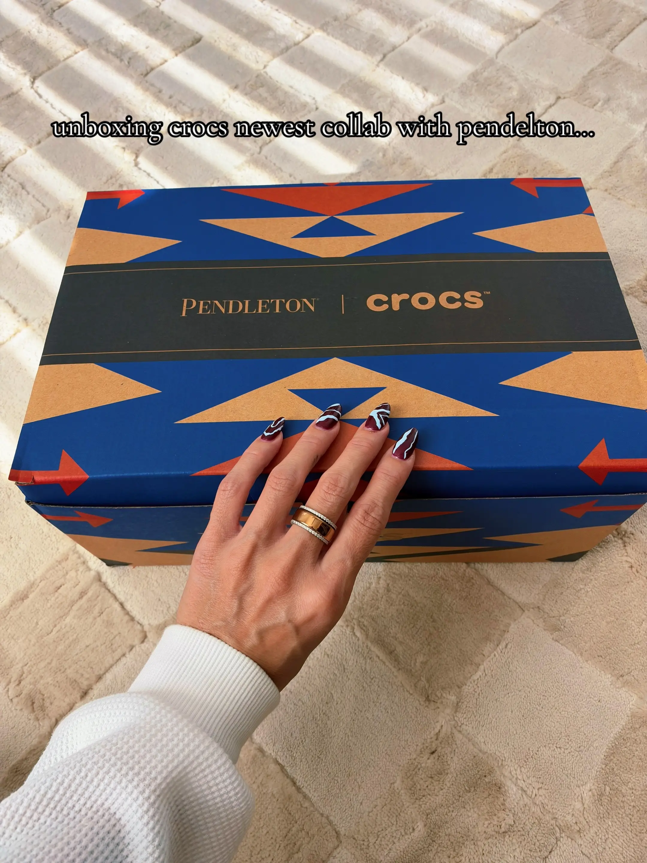 @Crocs X Pendleton Tucson Crafted Clog #crocs 