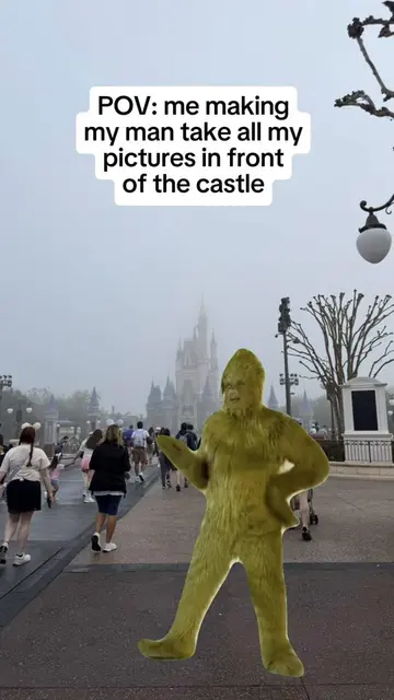 don’t worry he love it here 🤞🩷 abhaha #disneyworld #disneycouple #disneygirl #