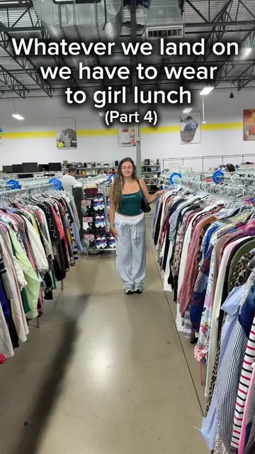Because the outfit wasn’t enough, we added an accessory this week to the goodwil