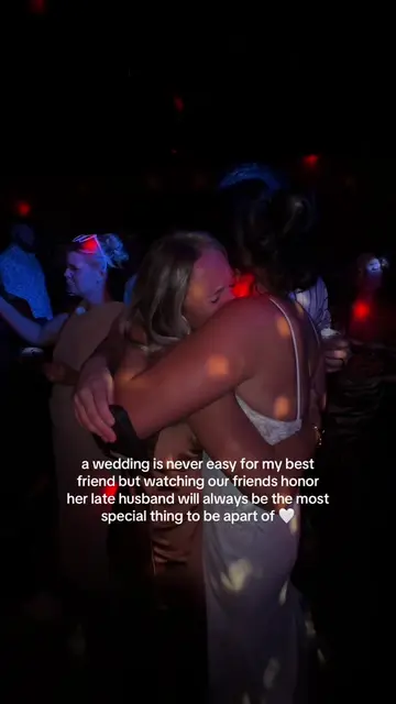 Not a dry eye in the place listening to this special moment where our friends to