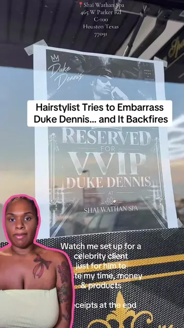 EDIT: Sorry, she’s not a hairstylist! She’s a nail tech & spa owner. 😭 Duke Den