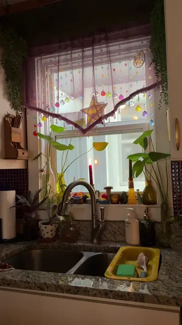 And once I get my hands on a hanging Tiffany light, that will replace the monstr