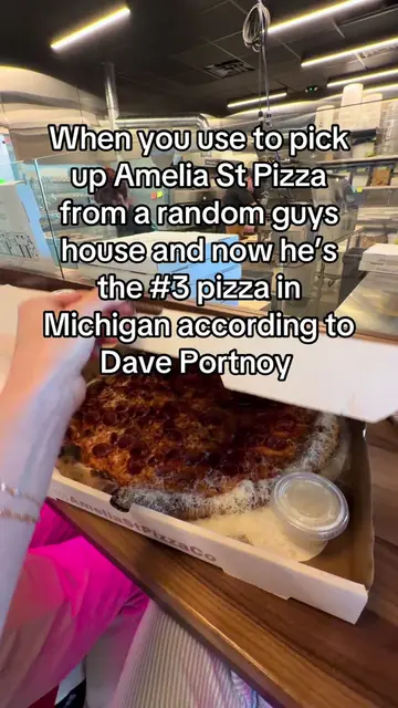 Not everyone can hold it down in LA… Amelia st pizza co holds it down in Michiga
