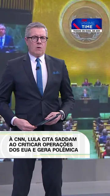 “MATARAM O SADDAM HUSSEIN E ATÉ AGORA NÃO ACHARAM UMA ARMA QUÍMICA” O presidente