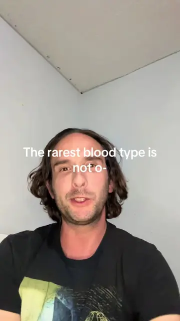Did you know there's a blood type so rare, it's called 'Null'? I was so shocked 
