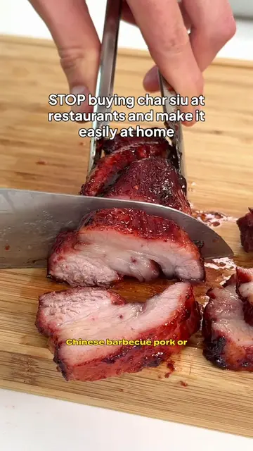 Recipe linked in bio! Or google search 'herman at home char siu pork' Forget wai