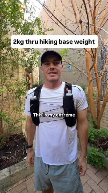 2kg base weight for my self-supported FKT attempt of the 1,000km Bibbulmun Track