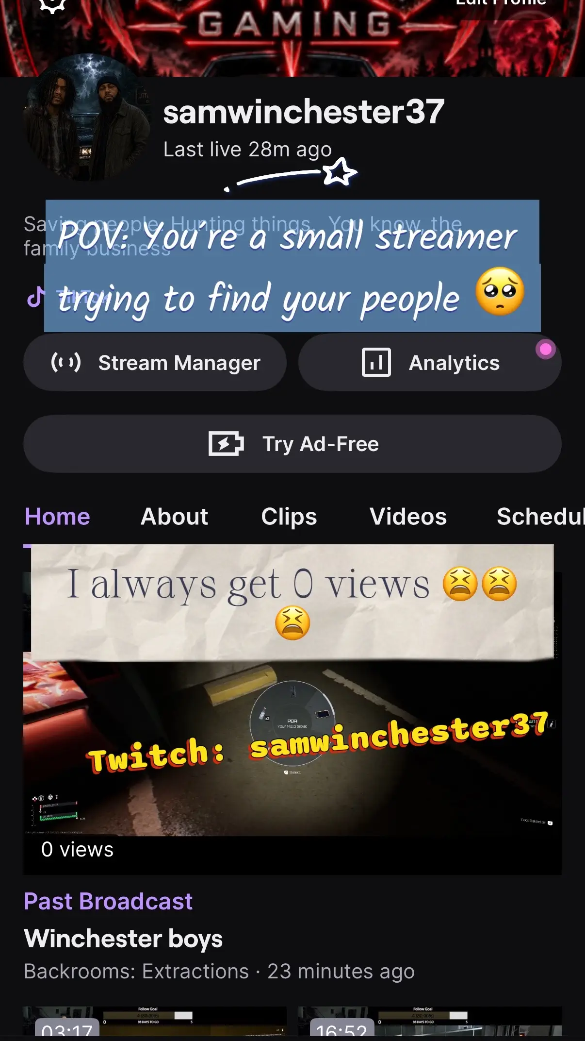 How do ppl grow on twitch 🥺 #SmallStreamer #TwitchStreamer #StreamerTok #Gaming