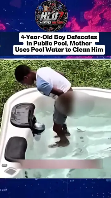 4-Year-Old Boy Defecates in Public Pool, Mother Uses Pool Water to Clean Him#new