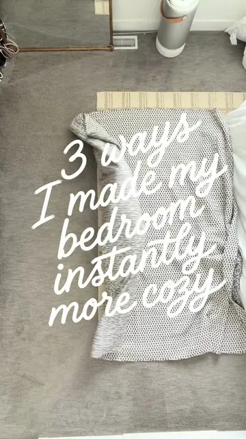 One afternoon, a fan, & a fresh coat of paint to completely cozy up my bedroom! 