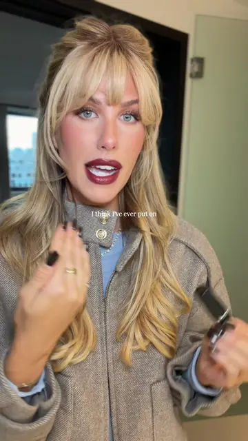 maybe the most wearable red lip I’ve ever tried on?🤎 this what they wore on Fri