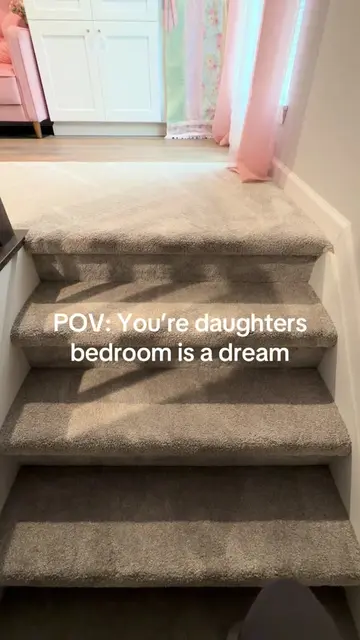 My daughter’s inspo for this room that she wanted me to create was “visiting her