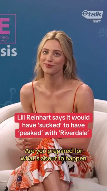 Only up from here, Lili! ⬆️ Lili Reinhart and Tom Bateman star in the new film, 