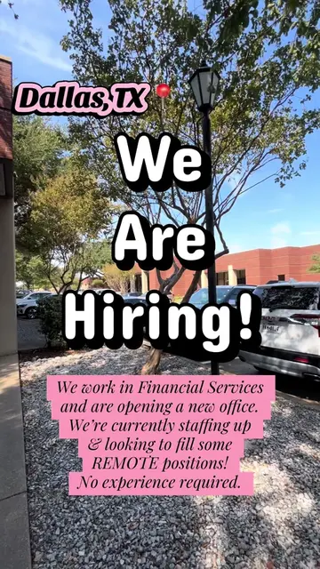 We are hiring! If you would like more details I would love to get connected ✨  F