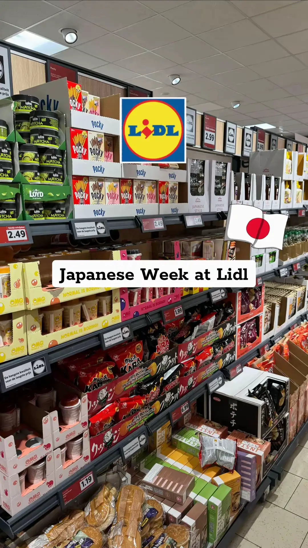 Japenese Week at Lidl this week! Lot's of sushi, matcha, mochi & more! #mofoodd 