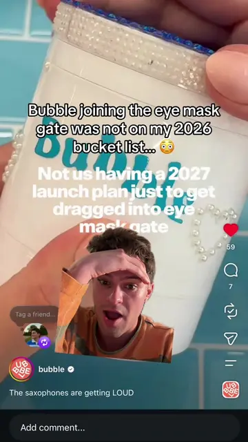 I fear I wanna try it tho 🤭 @Bubble Skincare  #eyepatches #bubbleskincare #eyep