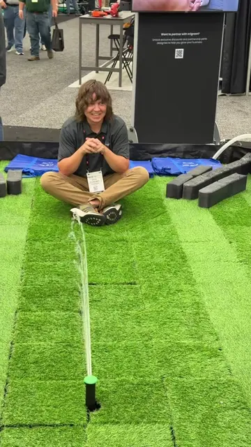 smart sprinkler that fully waters anywhere you want and everywhere you don't 😌 