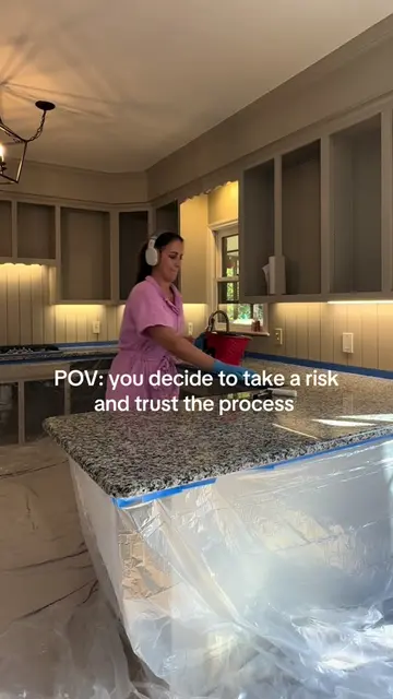 Would you try this? I used a marble countertop kit to update my counters 2 years