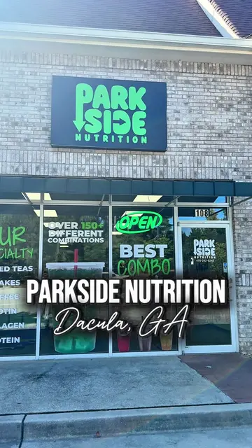 Gwinnett, add this one to your list! 📍🥤 I stopped by @Parkside Nutrition in Da