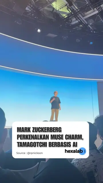 Mark Zuckerberg baru saja mengungkap Muse Charm, sebuah perangkat tamagotchi mod