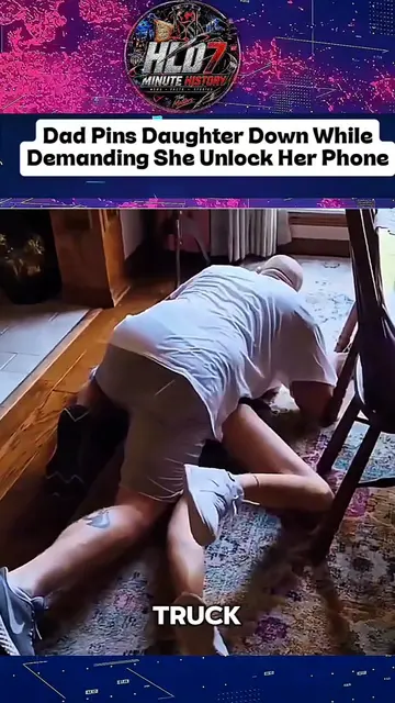 A dispute over a phone quickly became physical inside a family home. The footage