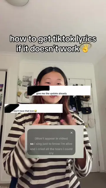 how to get the lyrics if you don’t have it !! ✌️ #foryoupage #relatable #tiktoku