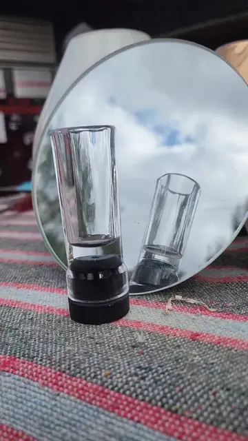 The best way to cut a discarded bottle to make a beautiful shot glass using a bo