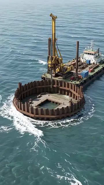 How Do They Build a Bridge Pier on Soft Ocean Soil  #oceanbiogeochemistry