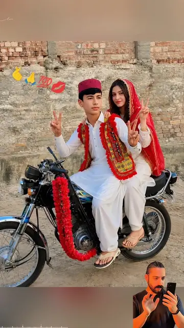 Create man shot with ethnic vest on motorcycle 1. سنگل مرد موٹرسائیکل پورٹریٹ ای