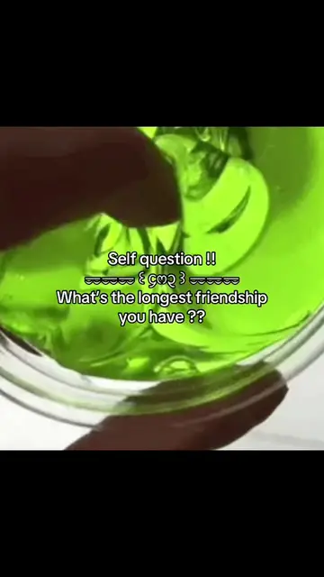 #selfquestion my longest one is with my bff, 11 years </3 #viral #green #friends
