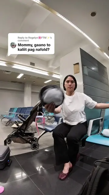 Replying to @Rogelyn🌸FTM✨  Ganito sya mommy pag naka fold ☺️ 