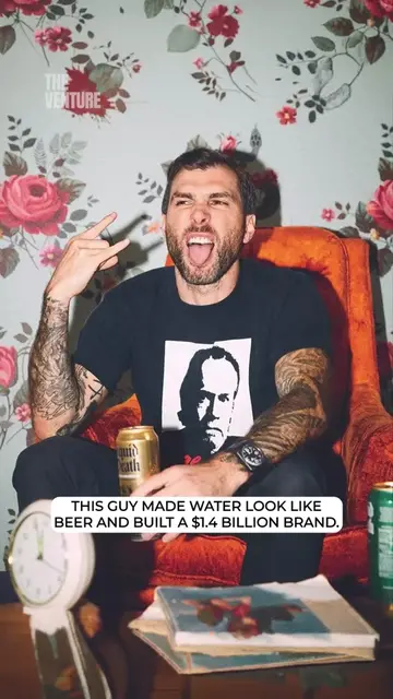 The water in Liquid Death is just water. Cessario worked out what the product re