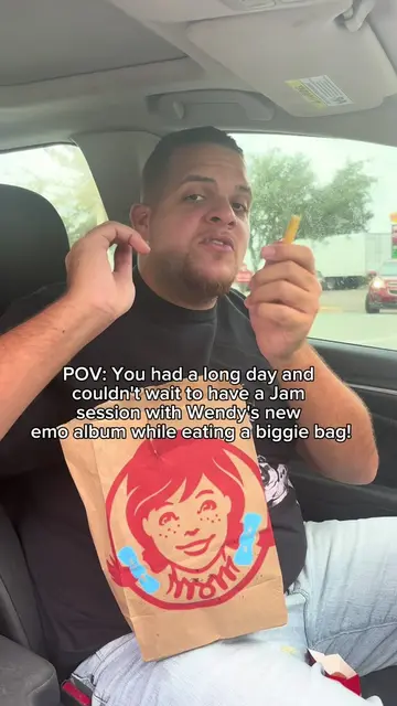 The best meal and album @wendys #EmoWendys 