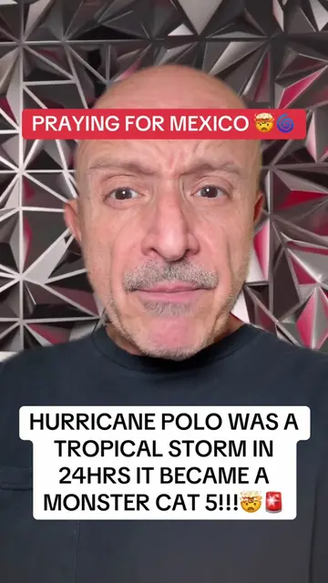 Pray for Mexico as hurricane Polo takes aim at it!!!🤯🚨 #hurricane #polo #mexic