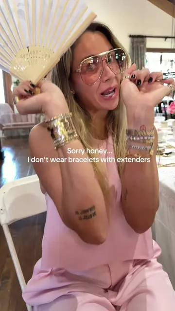 Extenders on bracelets 🤢 #jewelryinspo #maximaliststyle #braceletstack #finejew