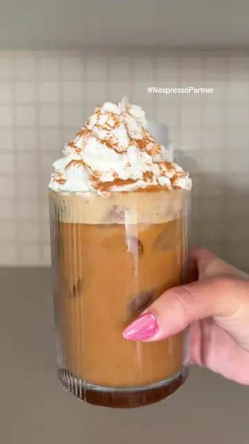 Finding my perfect morning cup 🤎☕️ Starbucks® by @Nespresso Iced Double Espress